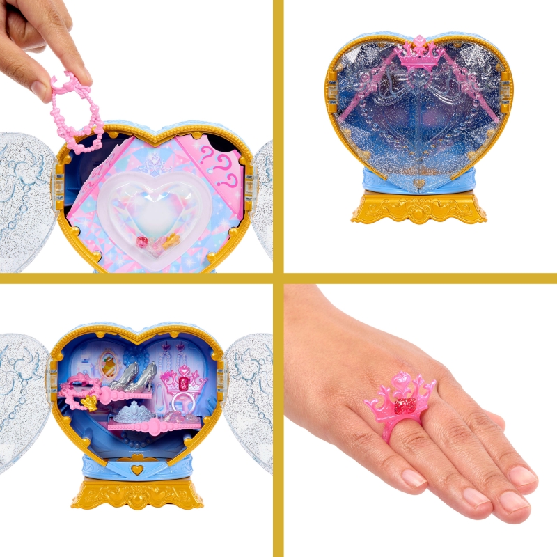 Disney Princess Disney-Poupée Princesses JEWEL REVEAL Cendrillon-avec 8 surprises