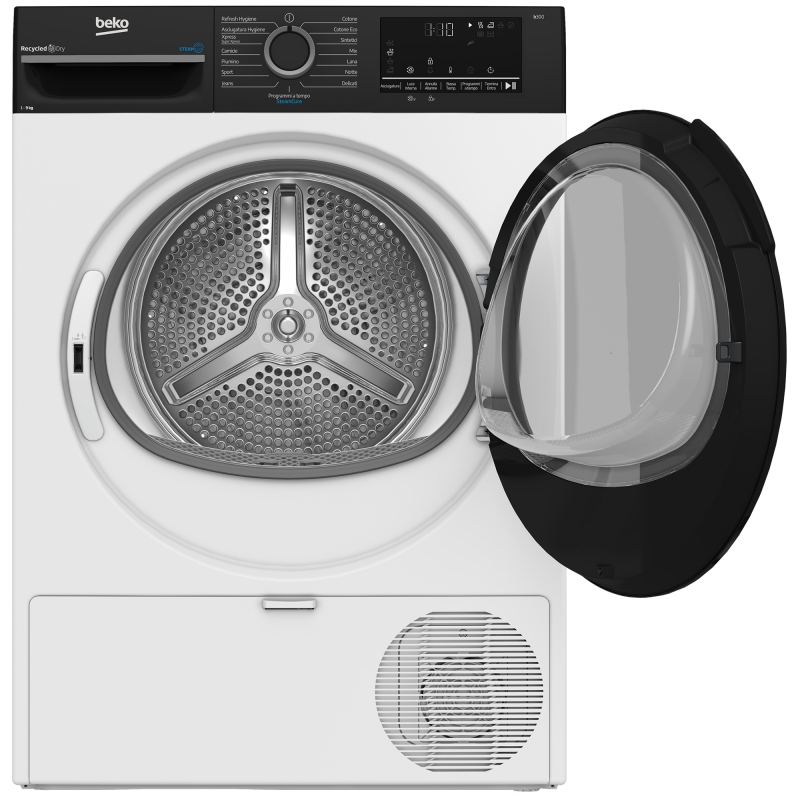 Beko BMEPT491SBI Wäschetrockner Freistehend Frontlader 9 kg Weiß