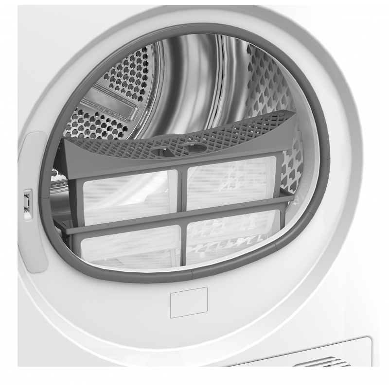 Beko BMEPT491SBI Wäschetrockner Freistehend Frontlader 9 kg Weiß