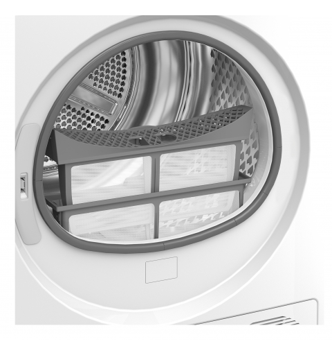 Beko BMEPT491SBI sèche-linge Pose libre Charge avant 9 kg Blanc