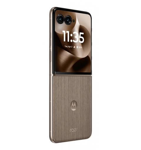 Wind Tre Motorola razr 60 ultra 17,8 cm (7") Dual-SIM Android 15 5G USB Typ-C 16 GB 512 GB 4700 mAh Holz