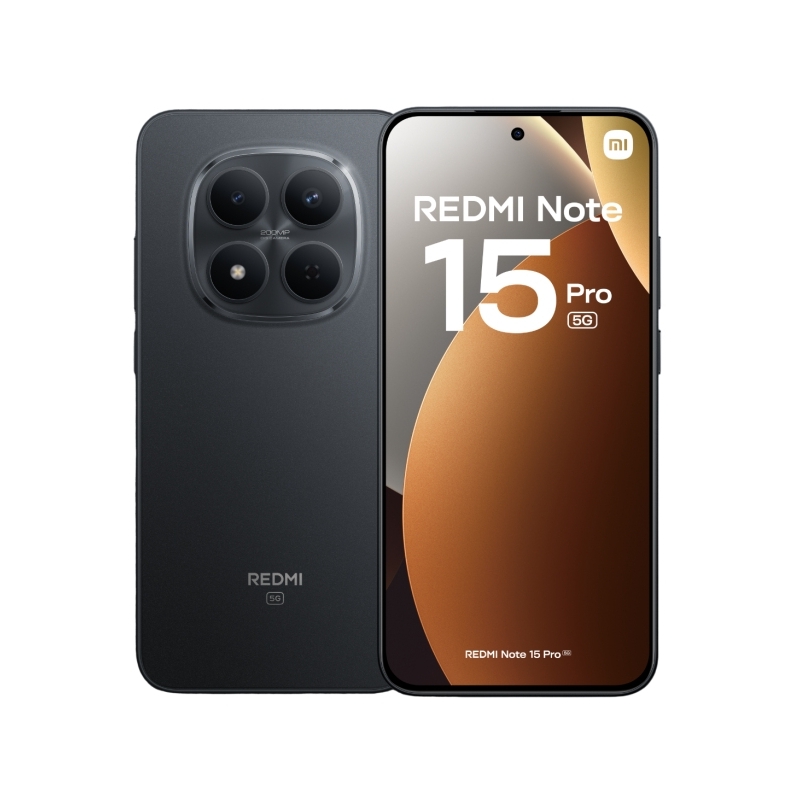 Xiaomi Redmi Note 15 Pro 5G 17,4 cm (6.83") Doppia SIM USB tipo-C 12 GB 512 GB 6580 mAh Nero