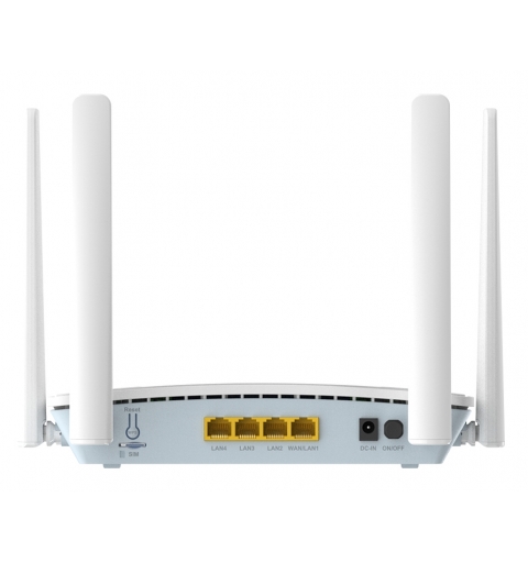 D-Link G416C E router wireless Gigabit Ethernet Dual-band (2.4 GHz 5 GHz) 4G Bianco