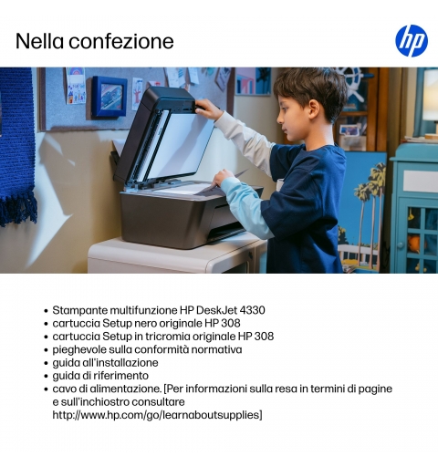 HP DeskJet 4330 Wireless All-in-One Farbe Drucker