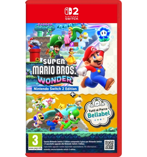 Nintendo Super Mario Bros. Wonder Edición Nintendo Switch 2 Japonés, Inglés, Francés, Italiano, Español, Coreano, Holandés,