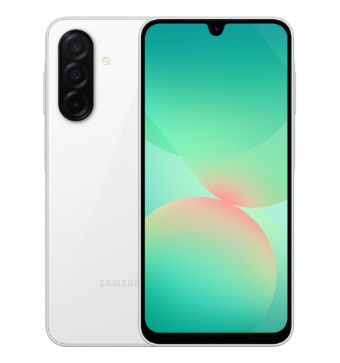 Samsung Galaxy A26 5G 17 cm (6.7") Doppia SIM Android 15 USB tipo-C 8 GB 256 GB 5000 mAh Bianco