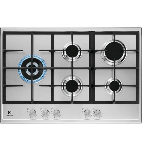 Electrolux KGS7566S2X Piano cottura a gas Serie 600 Slim Line 75cm