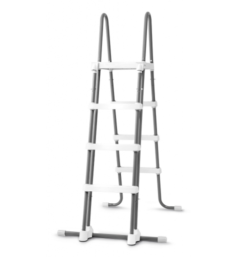 Intex 26374 piscina sobre suelo Piscina con anillo hinchable Rectangular 54368 L Antracita, Azul