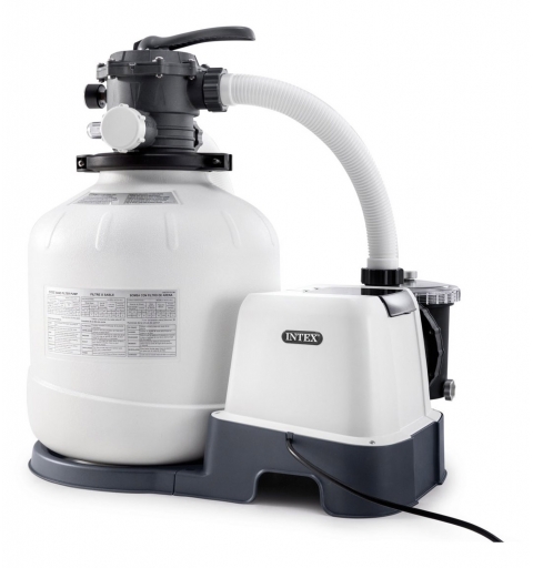 Intex 26374 above ground pool Framed pool Rectangular 54368 L Anthracite, Blue