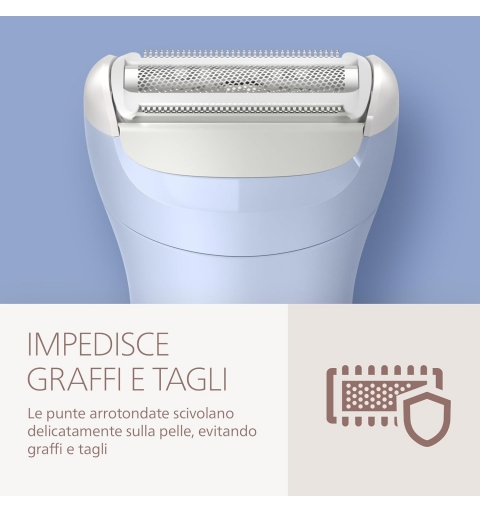 Philips 6000 series Lady Shaver Series 6000 BRL127 00 Kabelloser Rasierer, nass und trocken