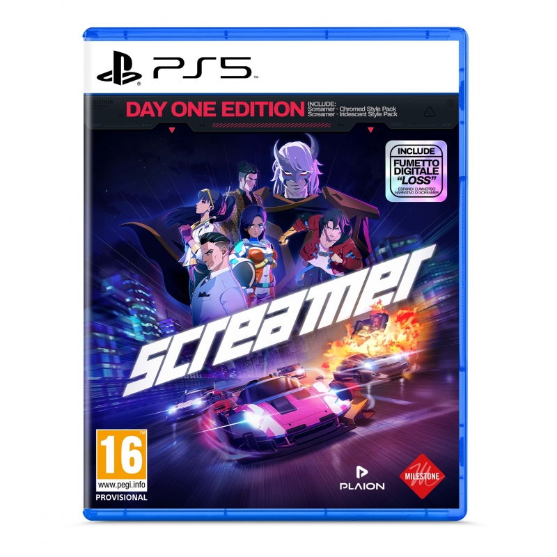 Milestone Srl Screamer Day One Edition Day One (Primer día) PlayStation 5