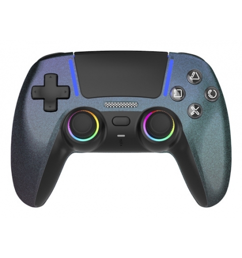 Qubick COP50039 Gaming-Controller Blau Gamepad Analog Digital PC, PlayStation 5