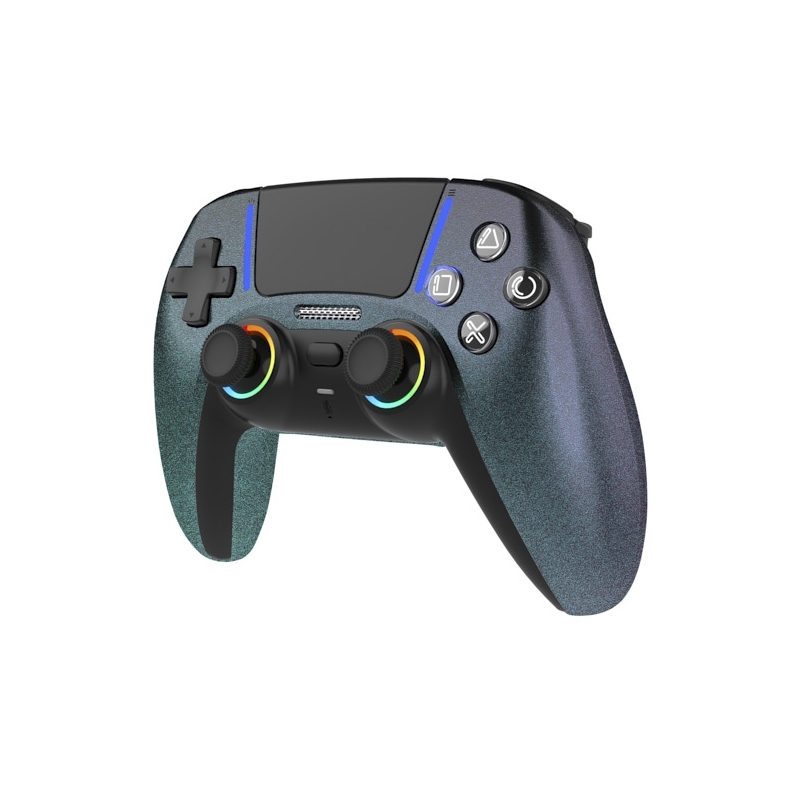 Qubick COP50039 Gaming Controller Blue Gamepad Analogue Digital PC, PlayStation 5