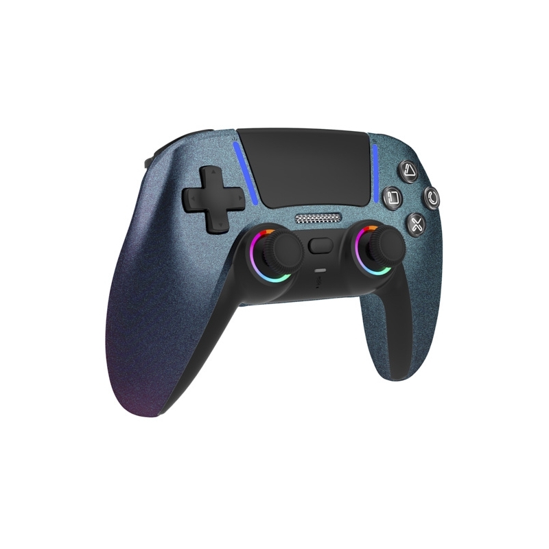 Qubick COP50039 accessoire de jeux vidéo Bleu Manette de jeu Analogique Numérique PC, PlayStation 5