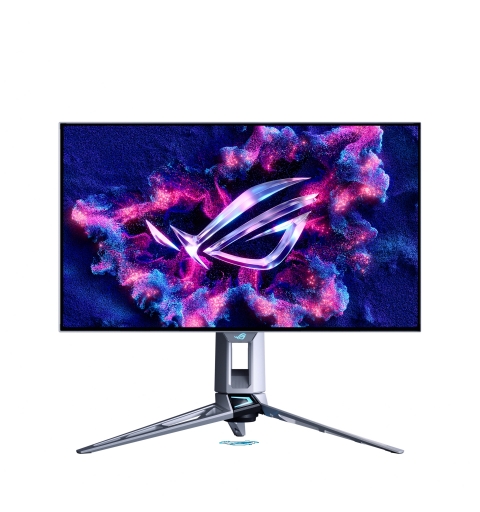 ASUS ROG Swift OLED PG27AQWP-W computer monitor 67.3 cm (26.5") 2560 x 1440 pixels Quad HD LCD Silver