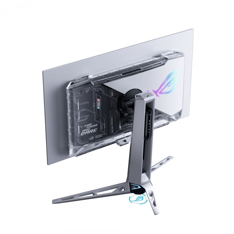 ASUS ROG Swift OLED PG27AQWP-W computer monitor 67.3 cm (26.5") 2560 x 1440 pixels Quad HD LCD Silver