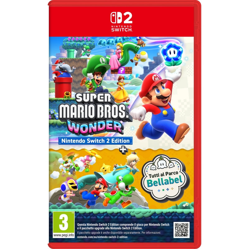 Nintendo Super Mario Bros. Wonder - Switch 2 Edition + Tutti al Parco Bellabel