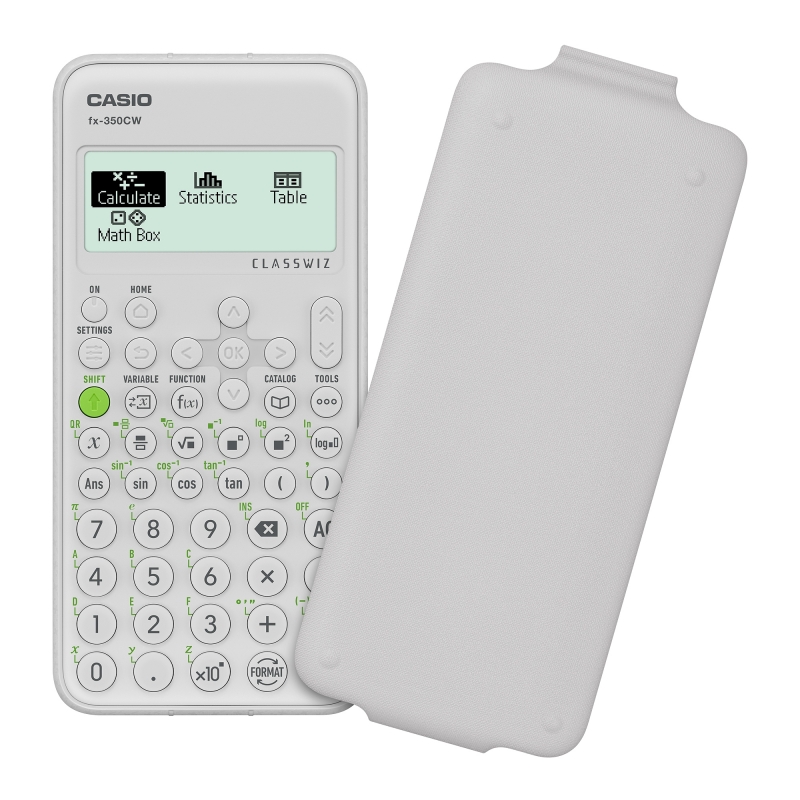 Casio fx-350CW calculator Pocket Scientific White