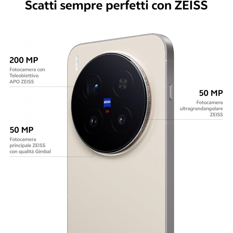 VIVO 5671344 smartphones 17,2 cm (6.78") SIM doble Android 16.0 5G 16 GB 512 GB Marrón
