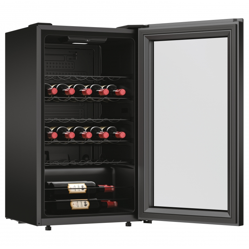 Candy DiVino CWC033M Freestanding Black 33 bottle(s)