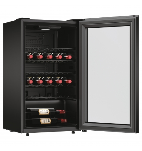 Candy DiVino CWC033M Libera installazione Nero 33 bottiglia bottiglie