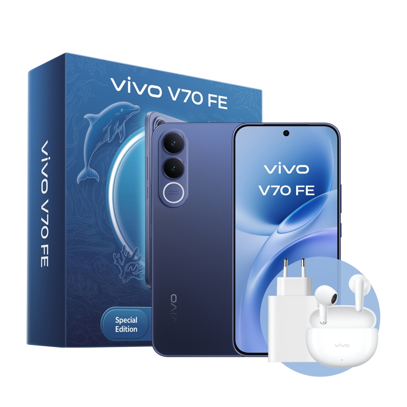 VIVO V70lite Fe 17,4 cm (6.83") SIM doble Android 16.0 5G USB Tipo C 8 GB 512 GB 7000 mAh Azul