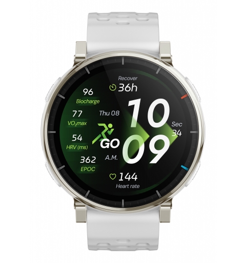 Amazfit Active 3 3,35 cm (1.32") AMOLED Digital 466 x 466 Pixel Touchscreen Gold GPS