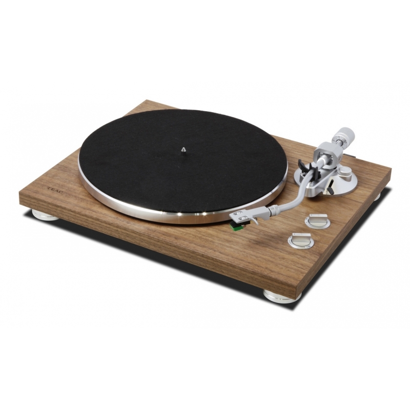 TEAC TN-400BT-X Belt-drive audio turntable Black, Walnut Manual