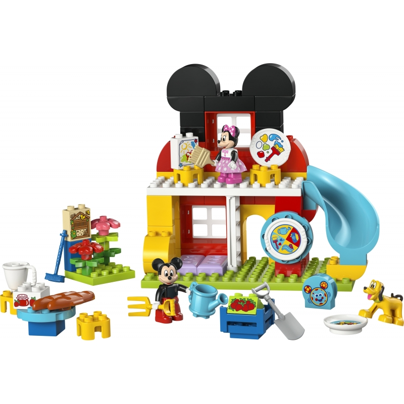 LEGO DUPLO Casa de Mickey Mouse con Minnie y Pluto
