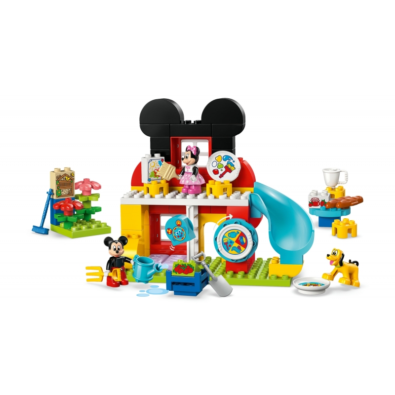 LEGO DUPLO Casa de Mickey Mouse con Minnie y Pluto