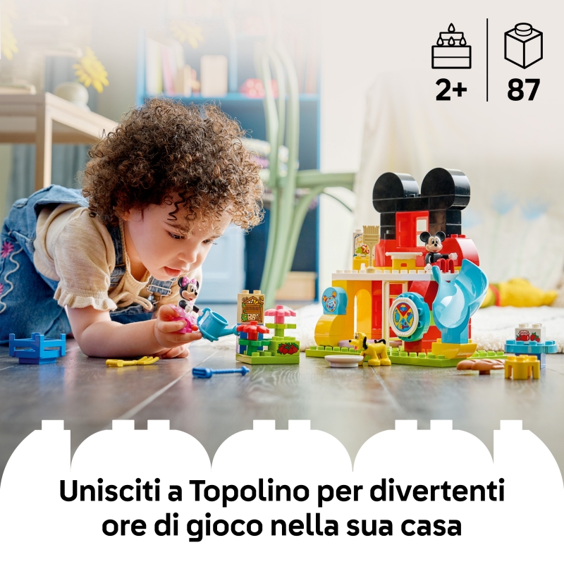 LEGO DUPLO La casa di Topolino con Minnie e Pluto