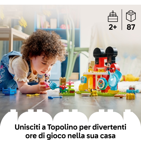 LEGO DUPLO Casa de Mickey Mouse con Minnie y Pluto