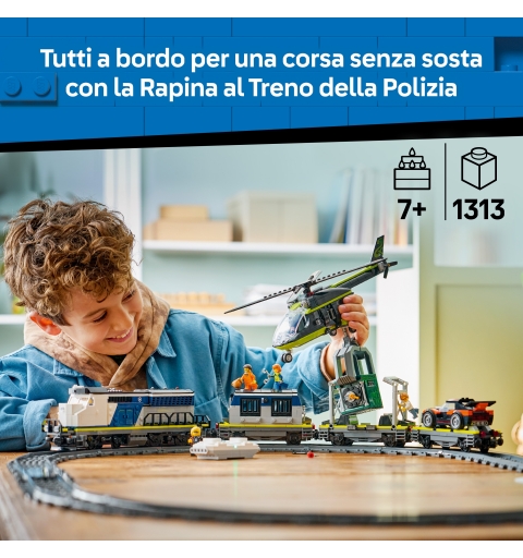 LEGO City Rapina al treno della polizia