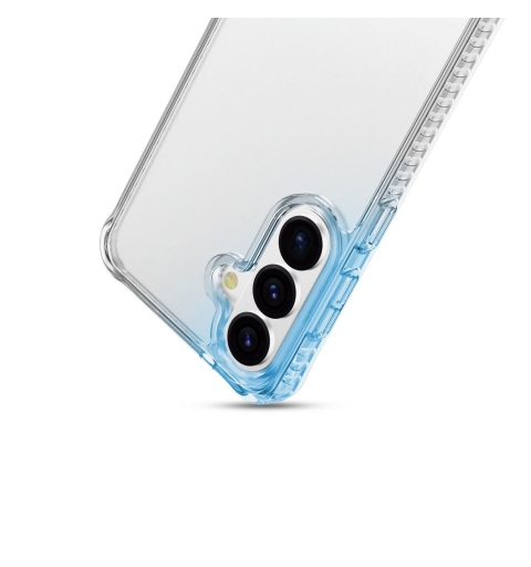Cellularline Ultra Strong - Galaxy S26 Funda ultra protectora de diseño transparente con bordes revestidos de material
