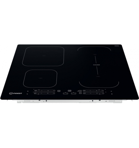 Indesit IB 65B60 NE Schwarz Integriert 59 cm Zonen-Induktionskochfeld 4 Zone(n)