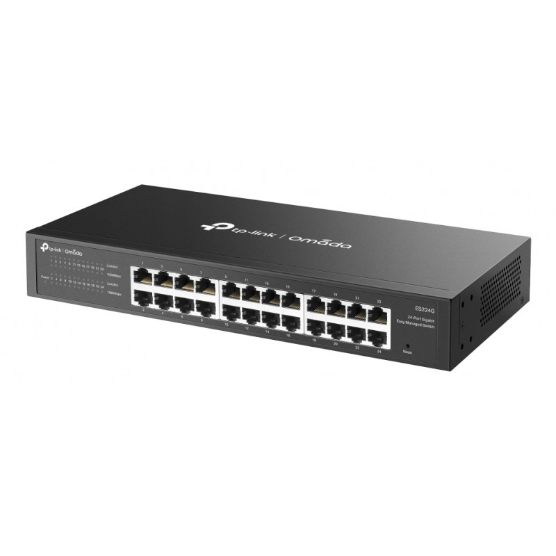 TP-Link Omada ES224G switch Gestionado L2 Gigabit Ethernet (10 100 1000) Negro