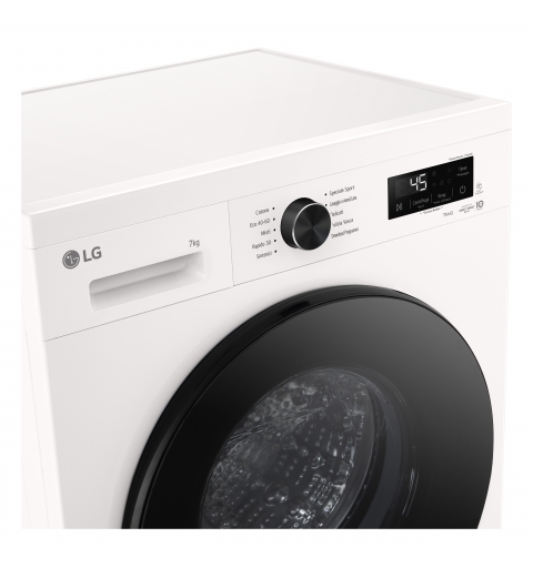 LG F2NX10S7NWB Lavatrice Slim 7 kg Classe A Ivory White