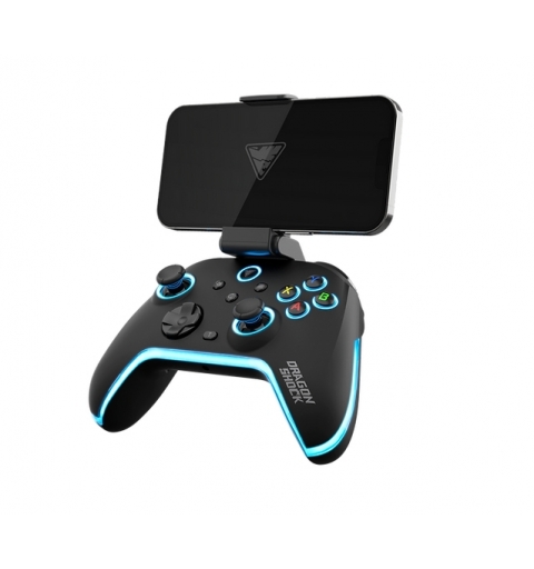 Dragonshock Aurora Plus Negro Bluetooth RF USB Gamepad Analógico Digital Android, PC, Playstation 3, iOS