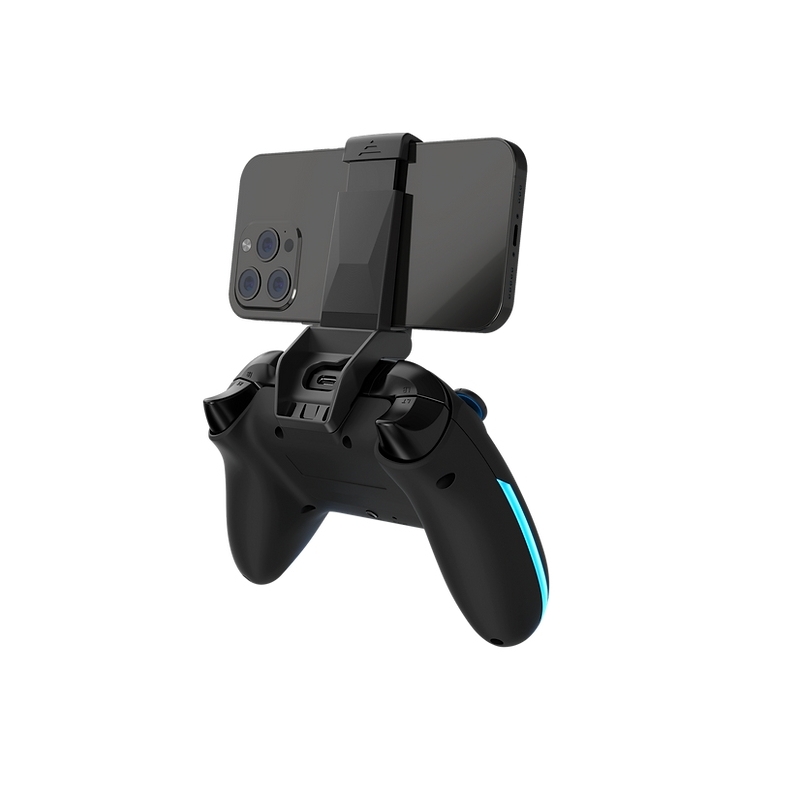 Dragonshock Aurora Plus Nero Bluetooth RF USB Gamepad Analogico Digitale Android, PC, Playstation 3, iOS