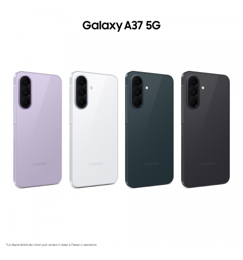Samsung Galaxy A37 5G 17 cm (6.7") Double SIM Android 16.0 USB Type-C 8 Go 256 Go 5000 mAh Blanc