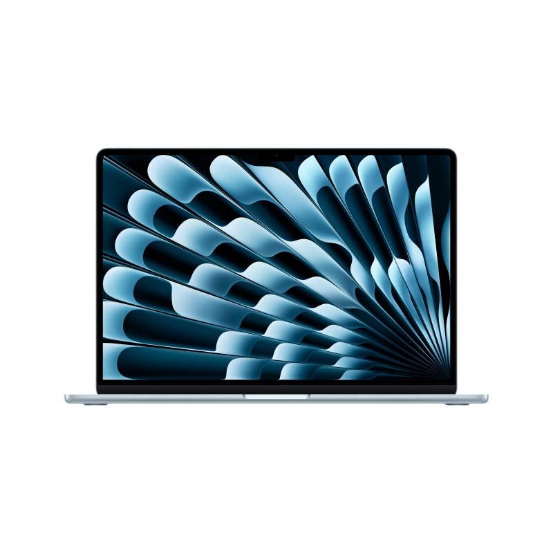 Apple MacBook Air Apple M M5 Ordinateur portable 38,9 cm (15.3") 16 Go 512 Go SSD Wi-Fi 7 (802.11be) macOS Tahoe Bleu