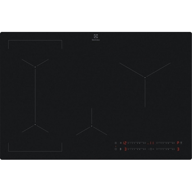 Electrolux Serie 600 EIV83443CT Negro Integrado 80 cm Con placa de inducción 4 zona(s)