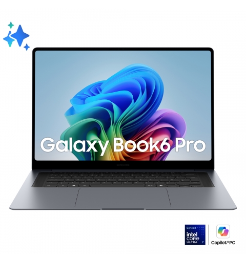Samsung NP960XJG-KG1IT laptop Copilot+ PC Intel Core Ultra 7 356H 40,6 cm (16") Touchscreen WQXGA+ 32 GB LPDDR5x-SDRAM 1 TB SSD