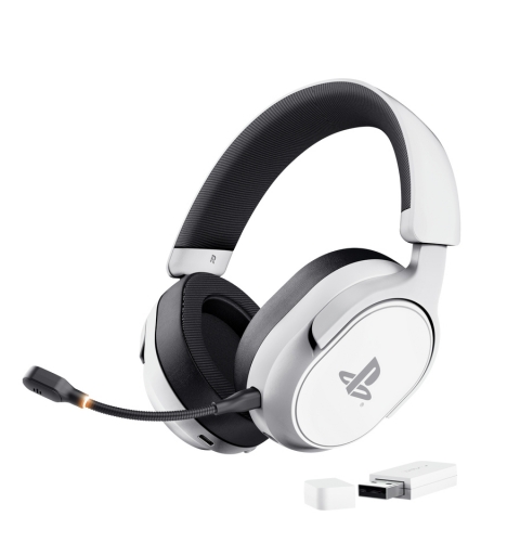 Trust GXT 499 Forta Casque Avec fil &sans fil Arceau Gaming Blanc