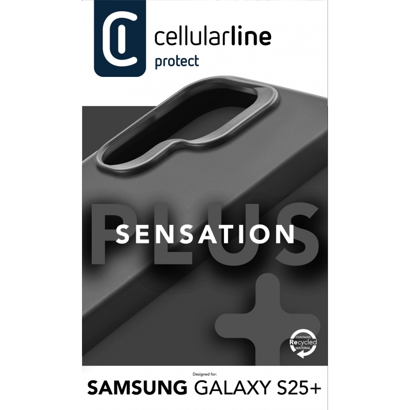 Cellularline Sensation+ - Galaxy S25+ Étui en silicone soft touch
