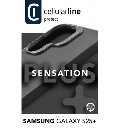 Cellularline Sensation+ - Galaxy S25+ Soft-touch silicone case