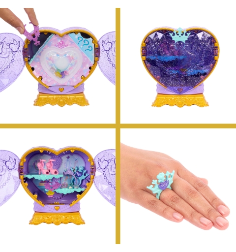 Disney Princess Jewel Reveal Arielle Modepuppe mit 8 Überraschungen wie Juwelenbox und 10 Zubehörteilen