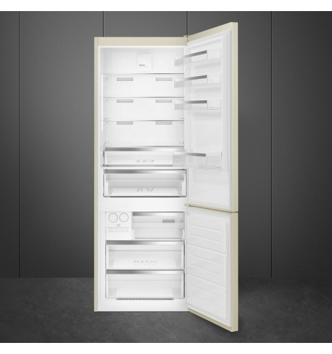 Smeg FC48MDNE fridge-freezer Freestanding 481 L Marble colour