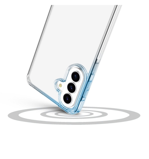 Cellularline Clear Protect - Galaxy A57 Coque rigide avec bords en caoutchouc