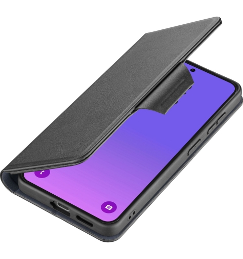 Cellularline Book Agenda 2 - Galaxy A57 Funda tipo libro con acabado efecto piel, cierre magnético, función soporte y